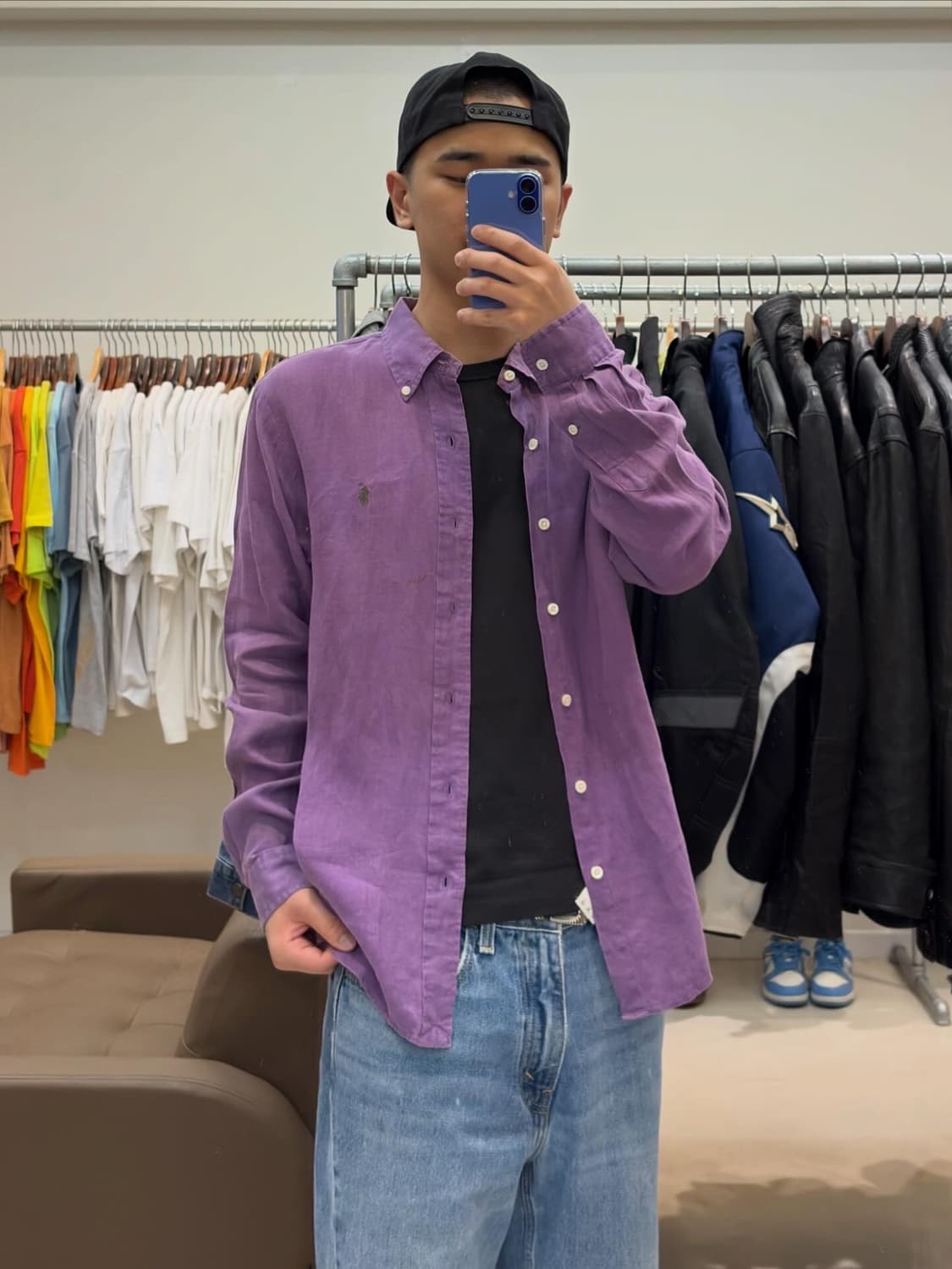 폴로 랄프로렌 린넨 셔츠 상품이미지8