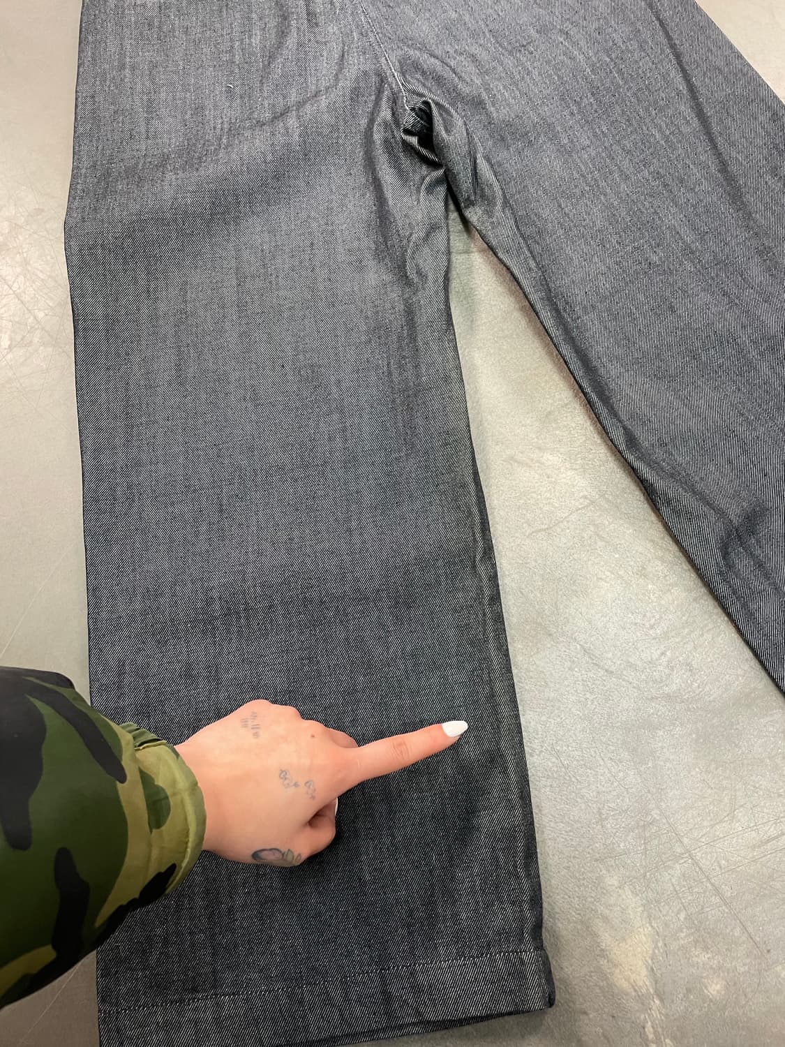 디키즈 X Fray ID 와이드 데님 팬츠  상품이미지5