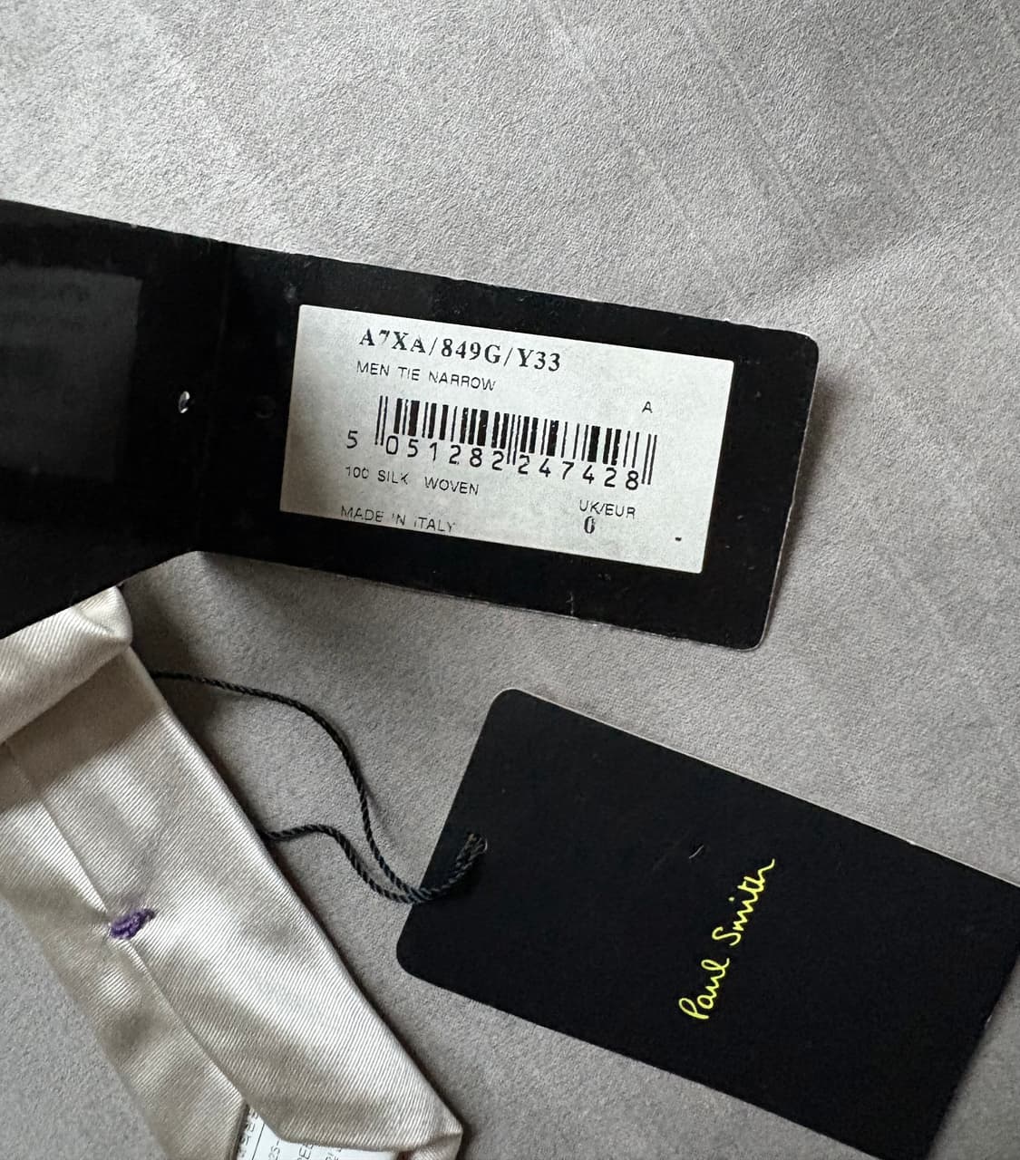 폴스미스 레더 벨트 블랙,넥타이 베이지  상품이미지9