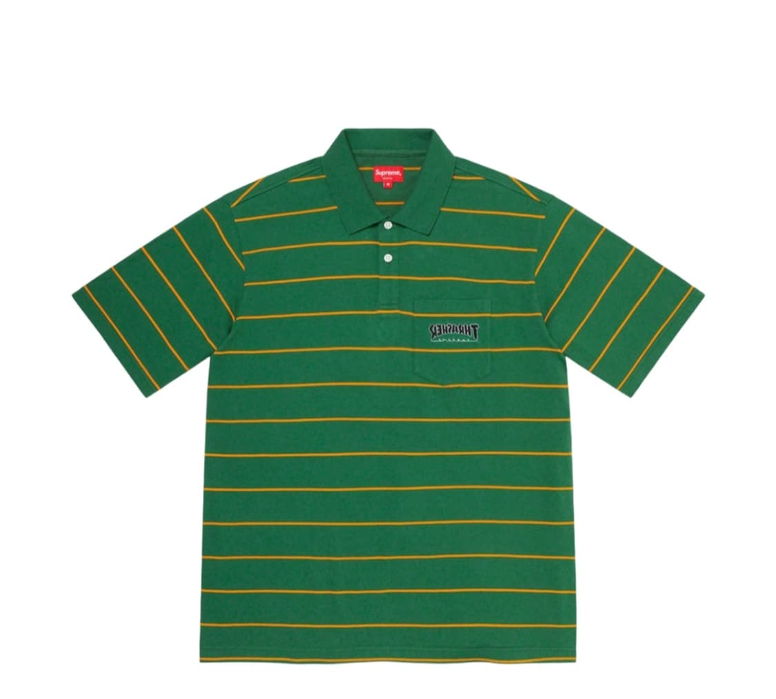 슈프림 트레셔 스트라이프 폴로 상품이미지1