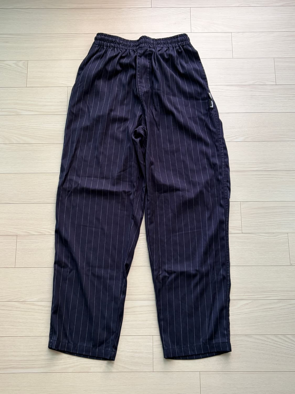 스투시 x 꼼데가르송 CDG 핀 스트라이프 비치 팬츠 S (28-30) 상품이미지1