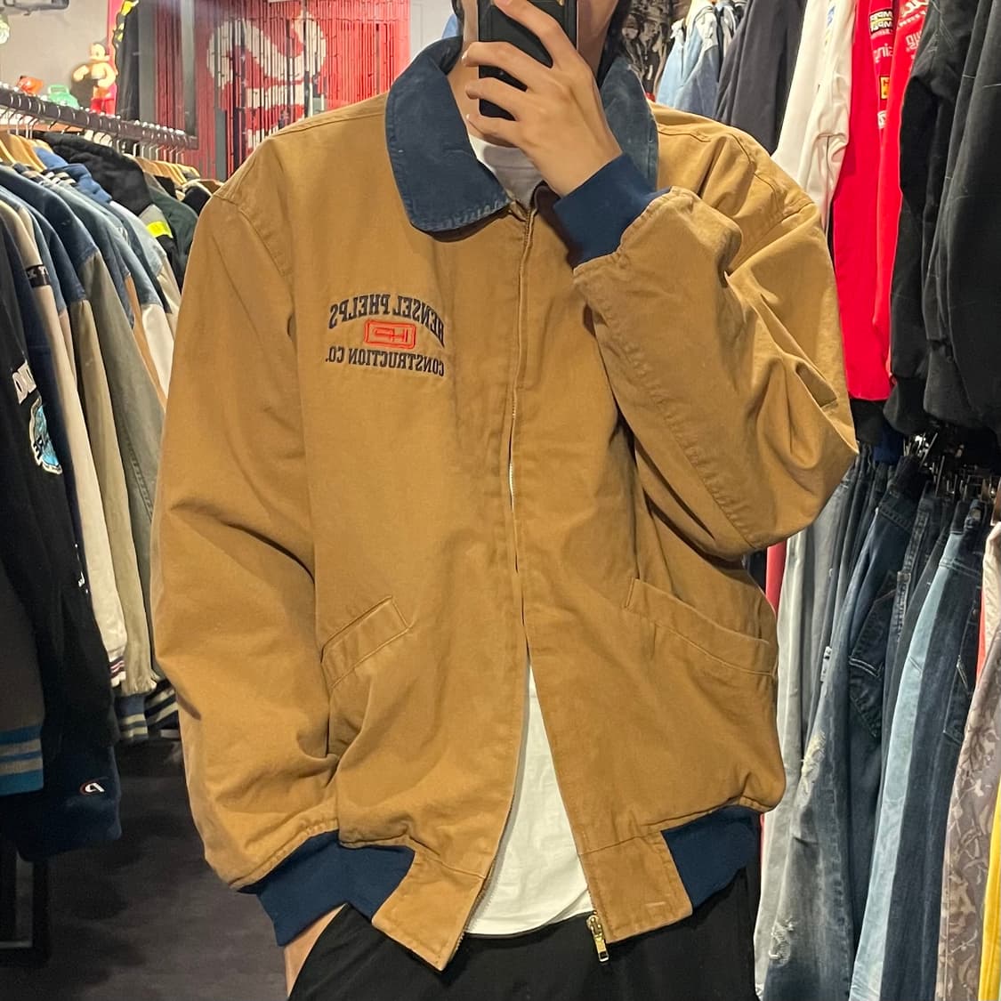 [IM] VTG 빈티지 된장 코듀로이 카라 워크자켓 상품이미지5