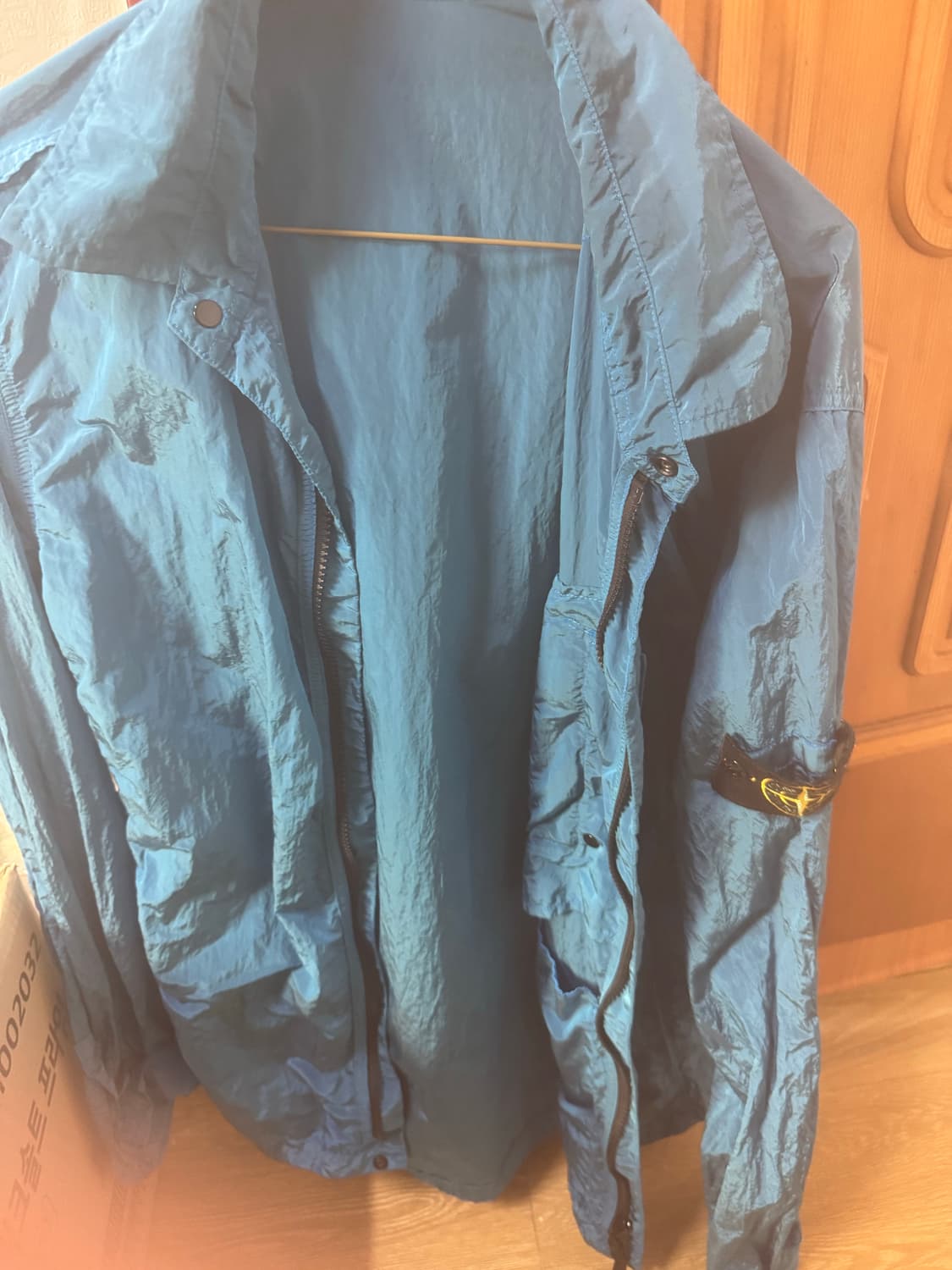 스톤아일랜드 나일론 메탈 자켓 l사이즈  상품이미지1