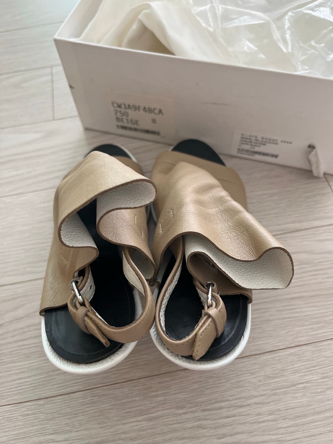 발렌시아가 오픈토힐 240 size(새상품) 상품이미지3