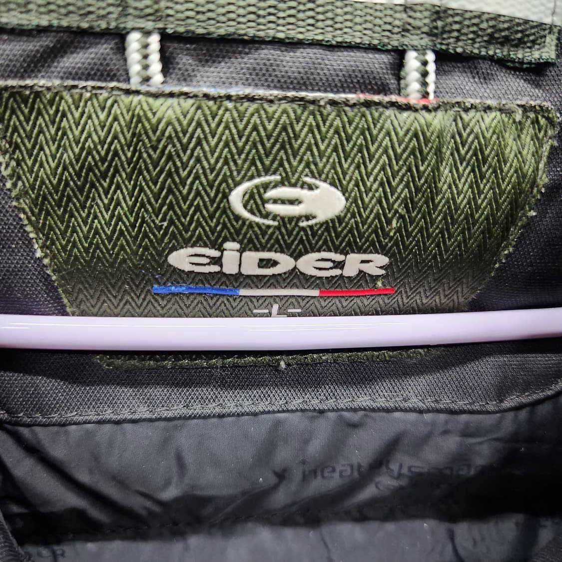 아이더 700 덕다운 후드(너구리)숏패딩 L(XL) 상품이미지8