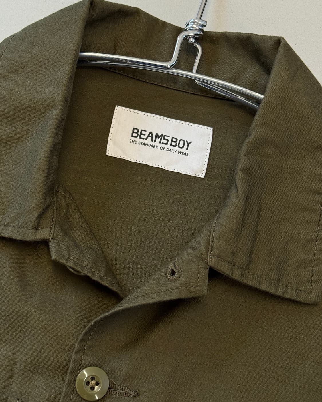 빔즈 보이 밀리터리 셔츠 상품이미지3