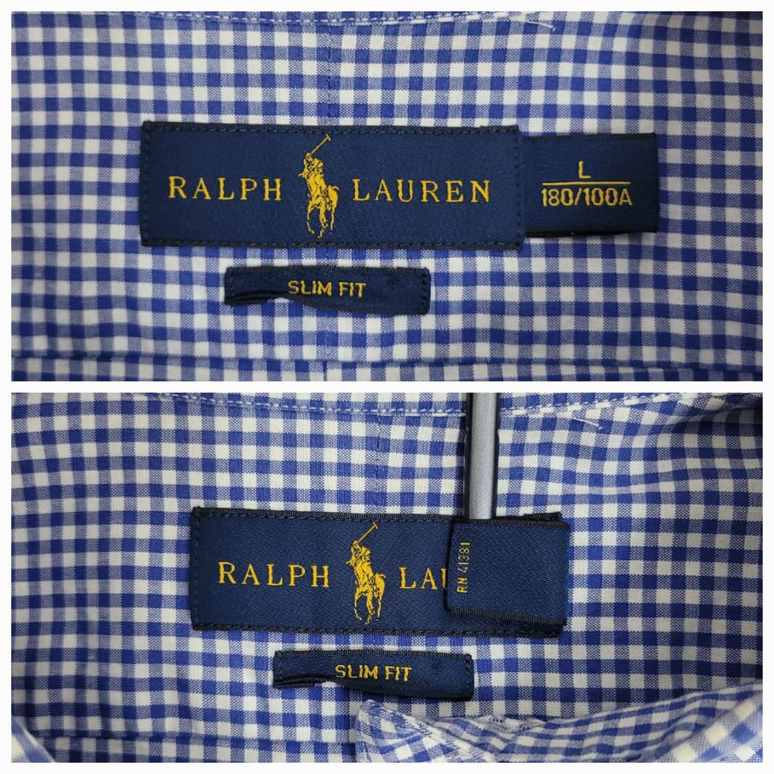 POLO 폴로 랄프로렌 슬림핏 스트라이프 셔츠/남 L (180/100A) 상품이미지8