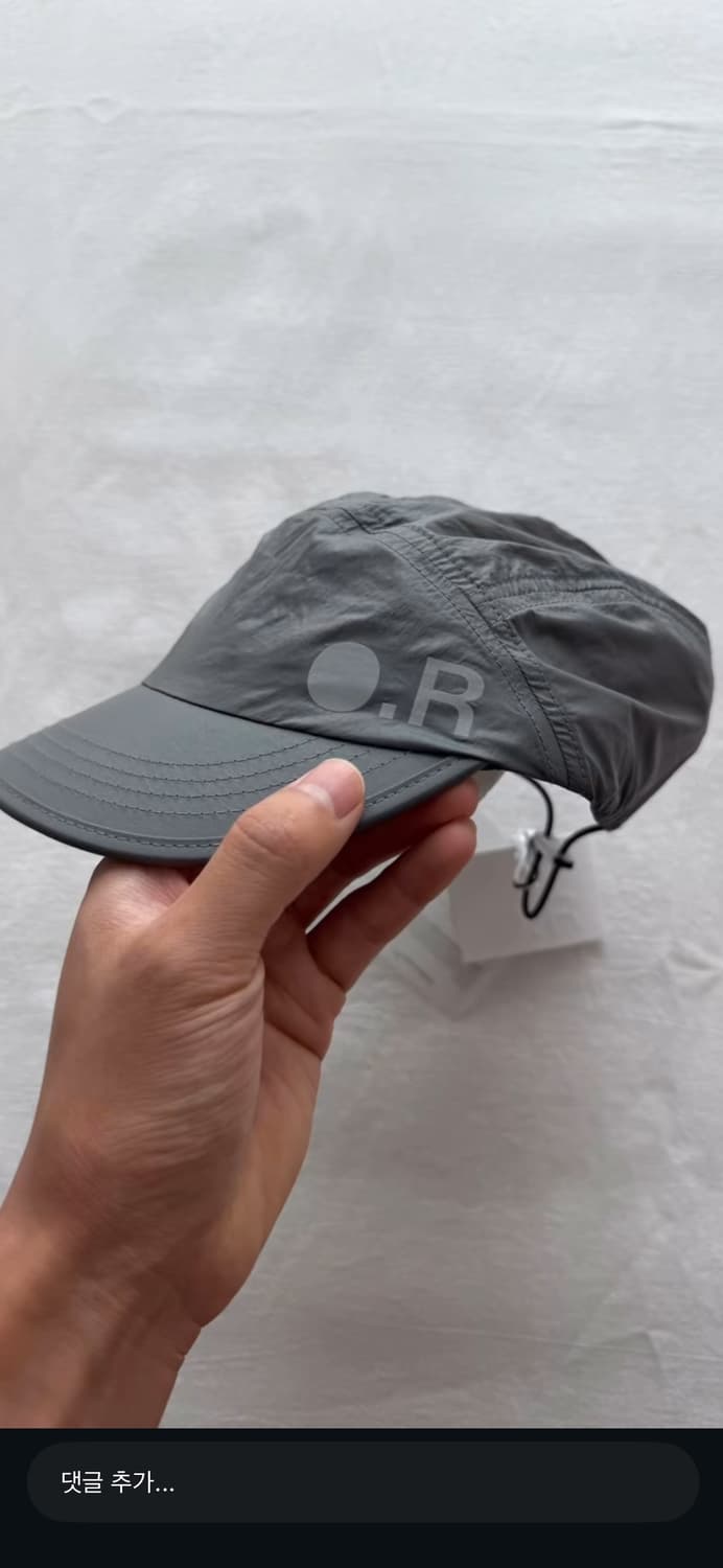옵티미스틱 러너스 모자 다크그레이 상품이미지3