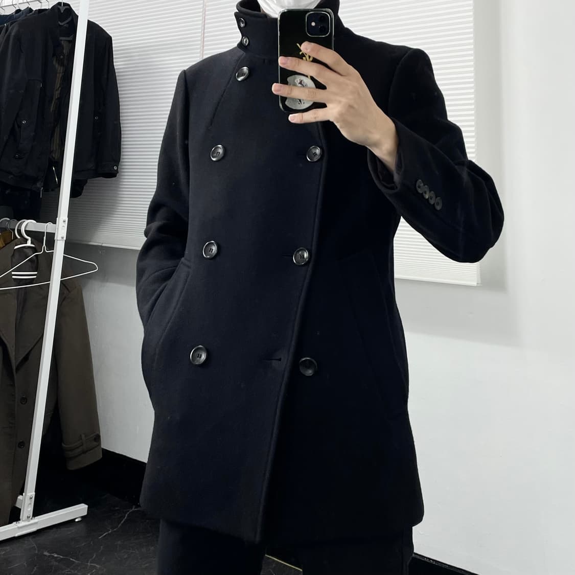 L 우영미 더블 피 코트 상품이미지1