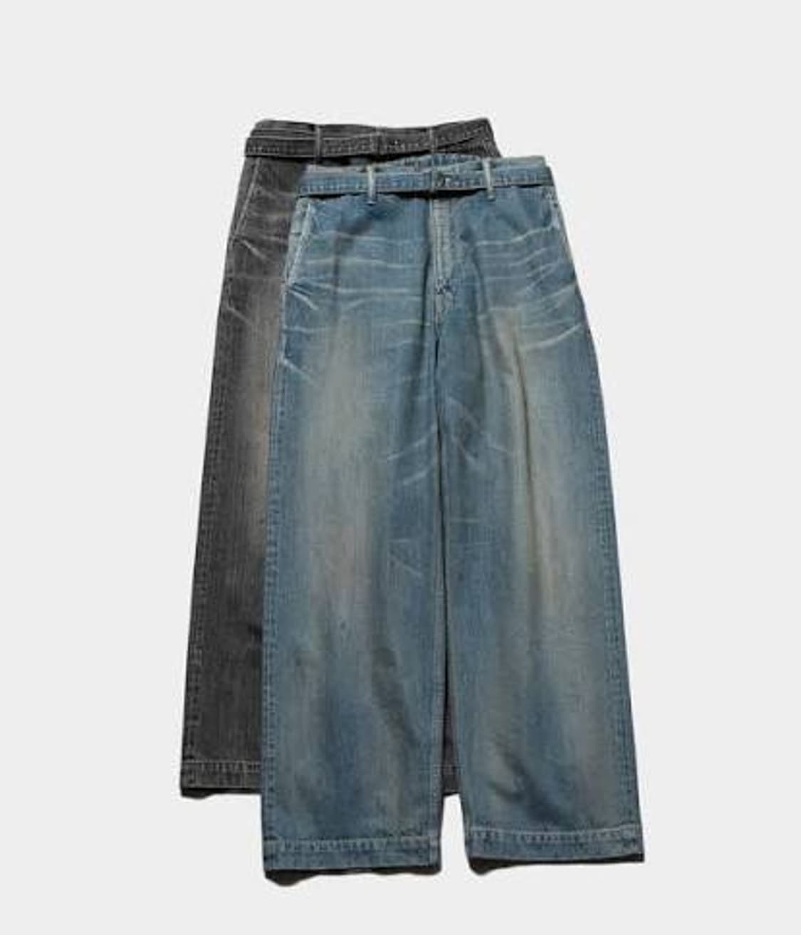 요코사카모토 24fw belted denim 상품이미지2