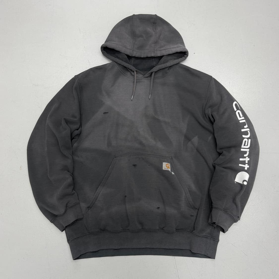 칼하트 하드 페이딩 디스트레스드 후드티 상품이미지2