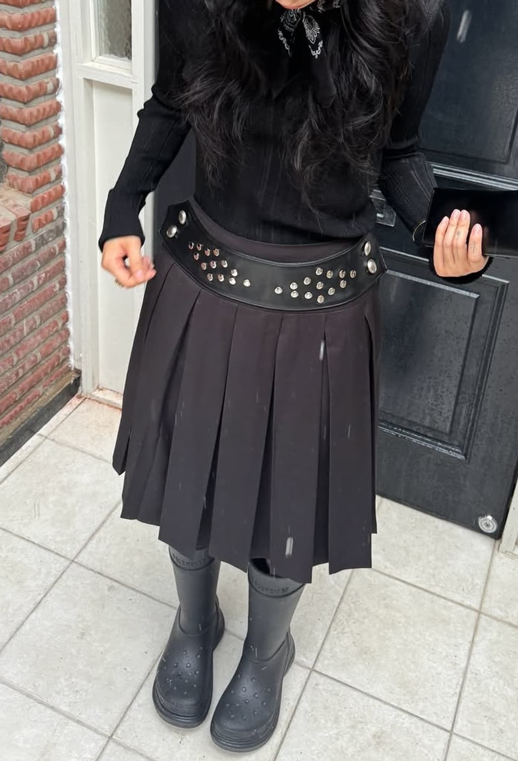 데어드 dared wybie pleated skirt 상품이미지4