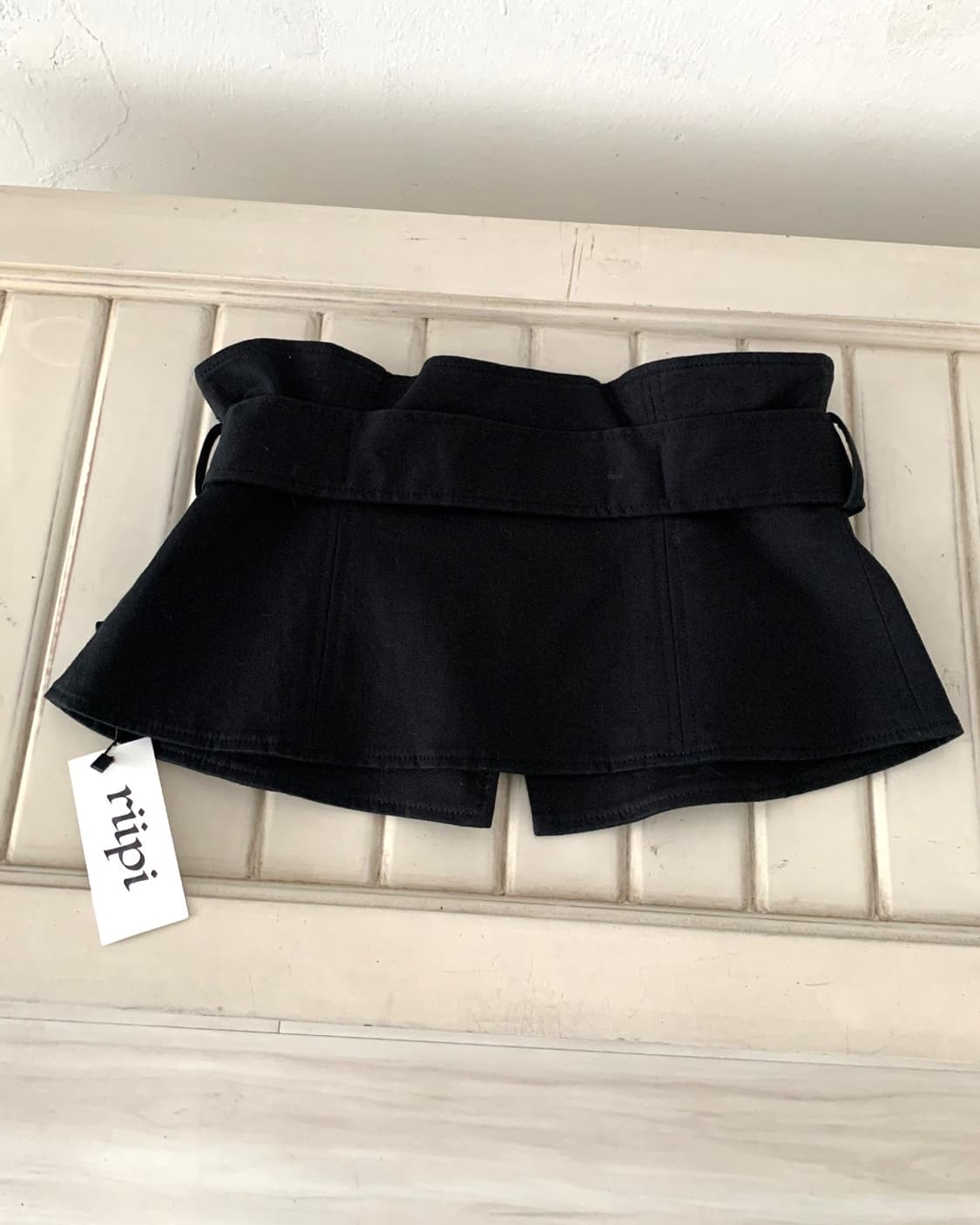 Black wrap corset belt 상품이미지10