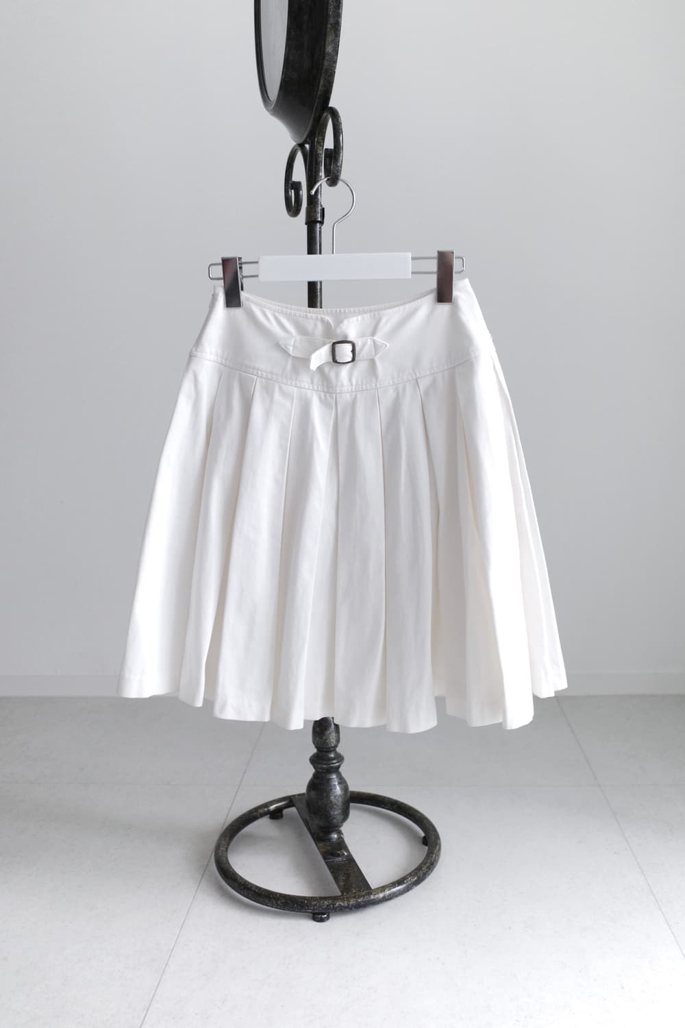 lacoste)pleats buckel skirt  상품이미지2