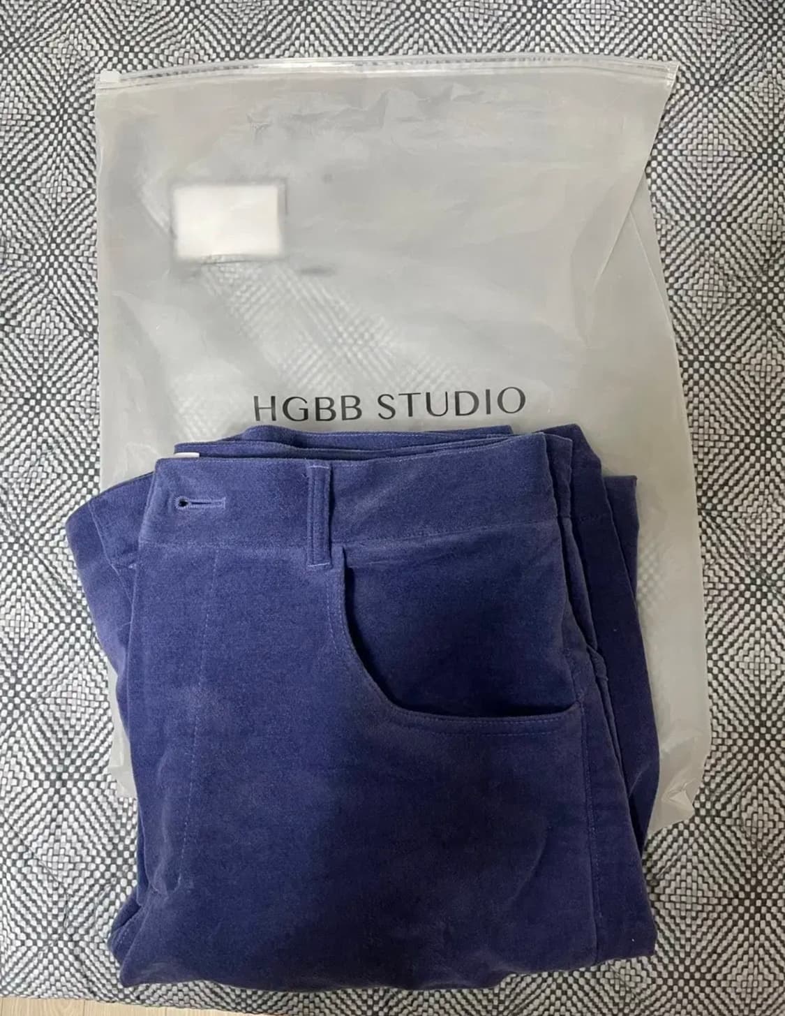 hgbb studio 벨벳 트라우져 m 상품이미지3