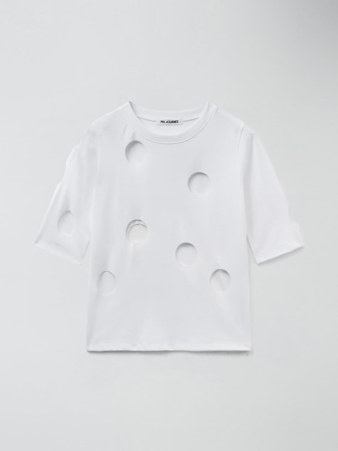 마조네 Hole detail t-shirt 상품이미지3