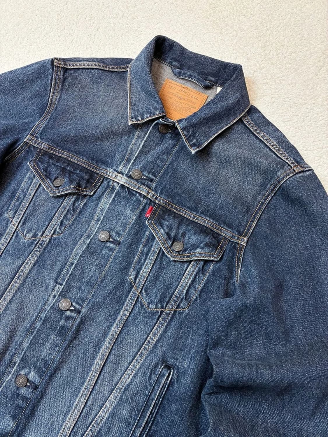 리바이스 00's 빈티지핏 데님 트러커 자켓 PN6013 상품이미지2