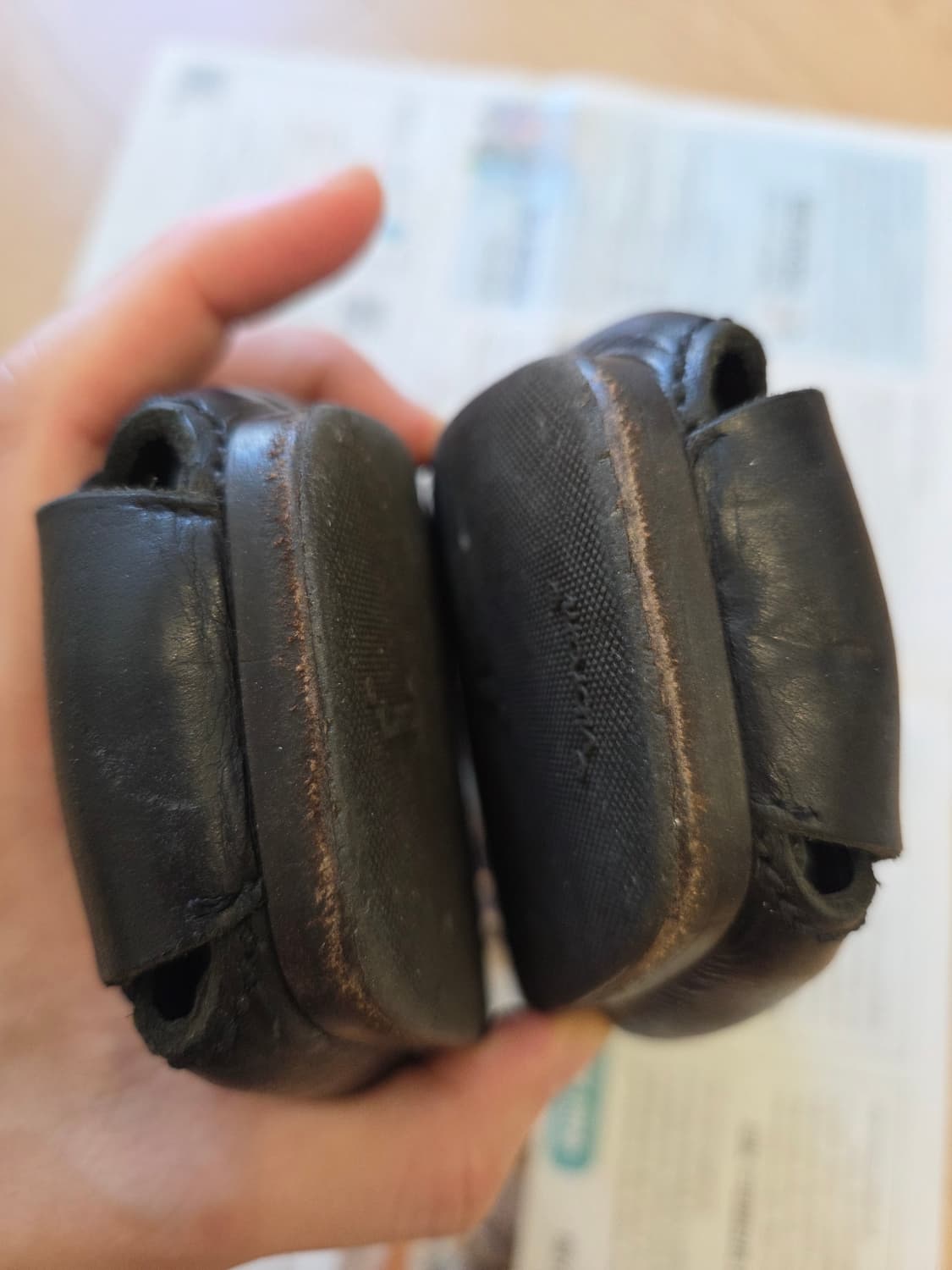 Folded Mules Black 상품이미지7