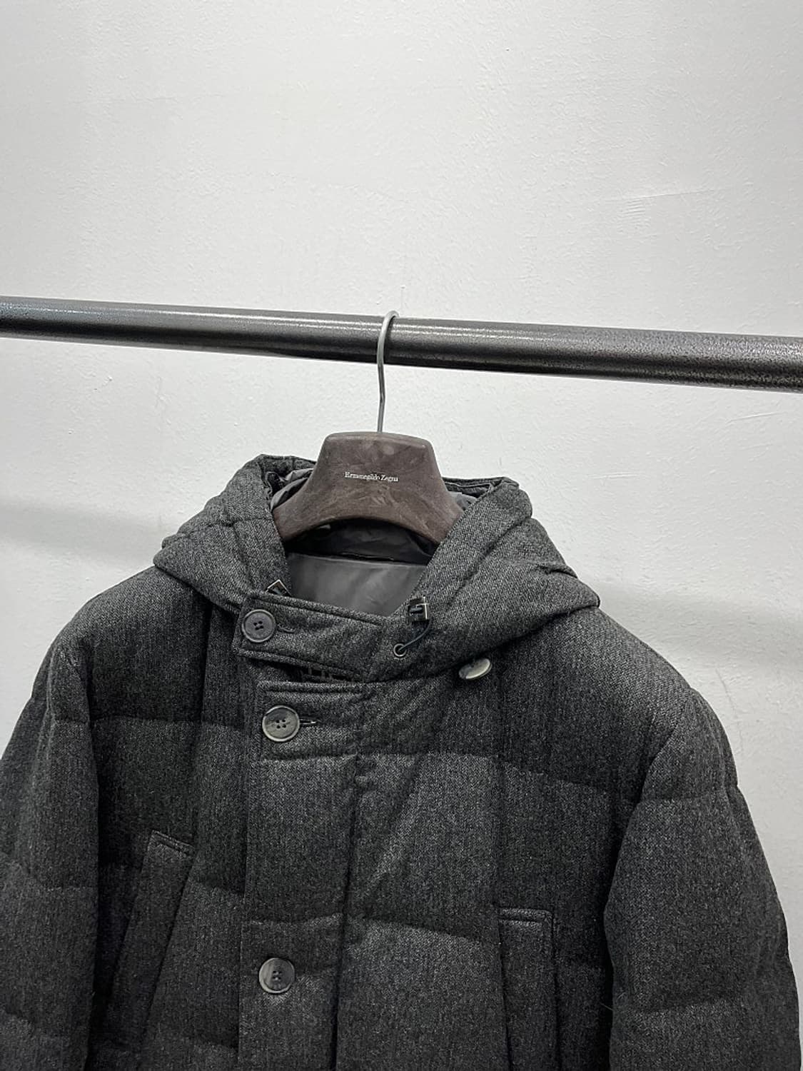 100-105) 에르노 로로피아나 캐시미어 다운패딩  상품이미지4