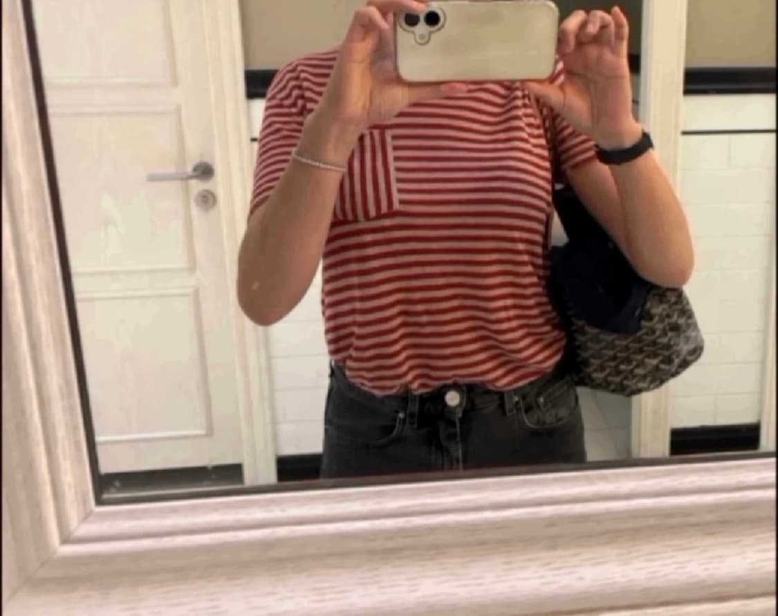 생로랑스트라이프반팔티(정품) 상품이미지2