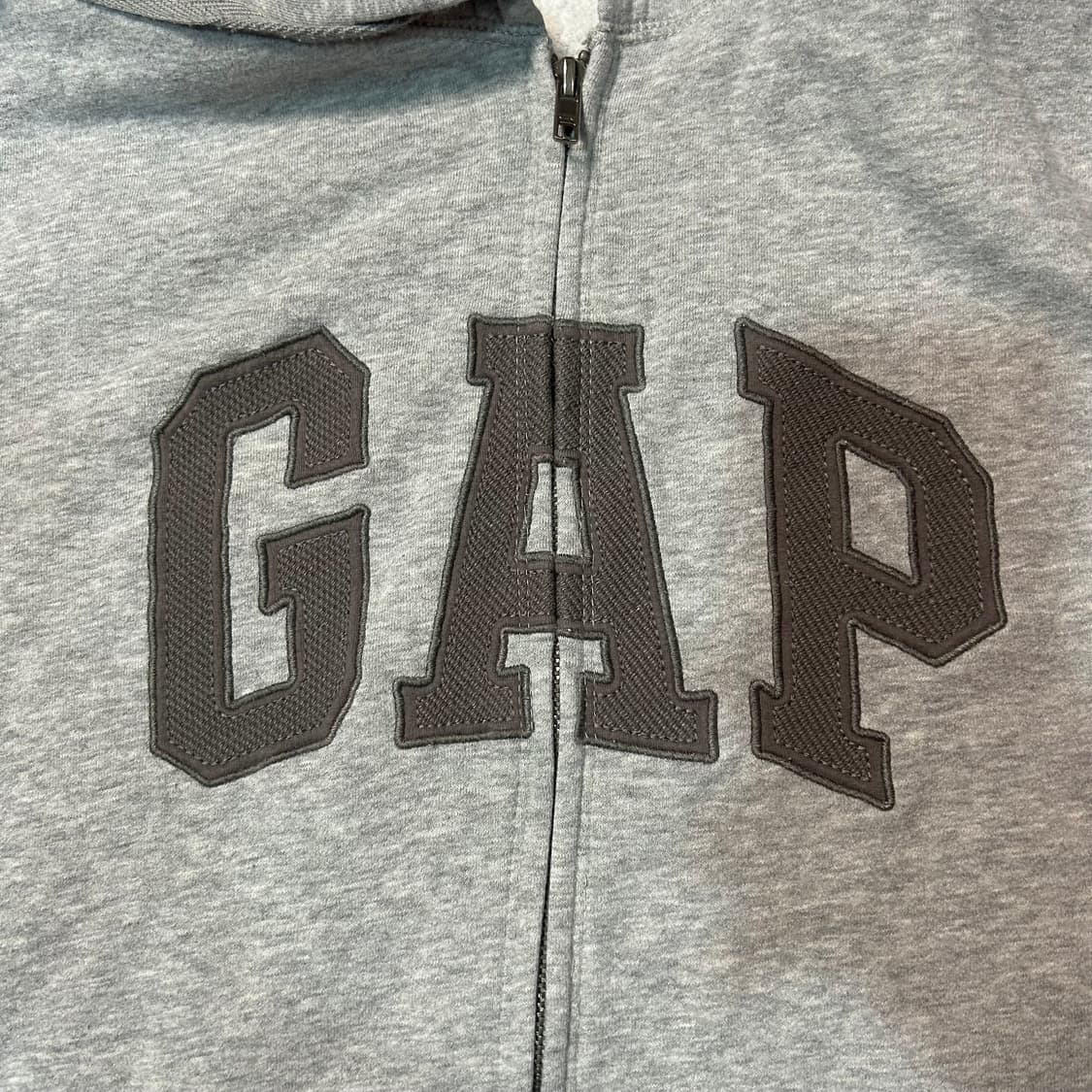 [L] 갭 gap 그레이 후드 집업 상품이미지5