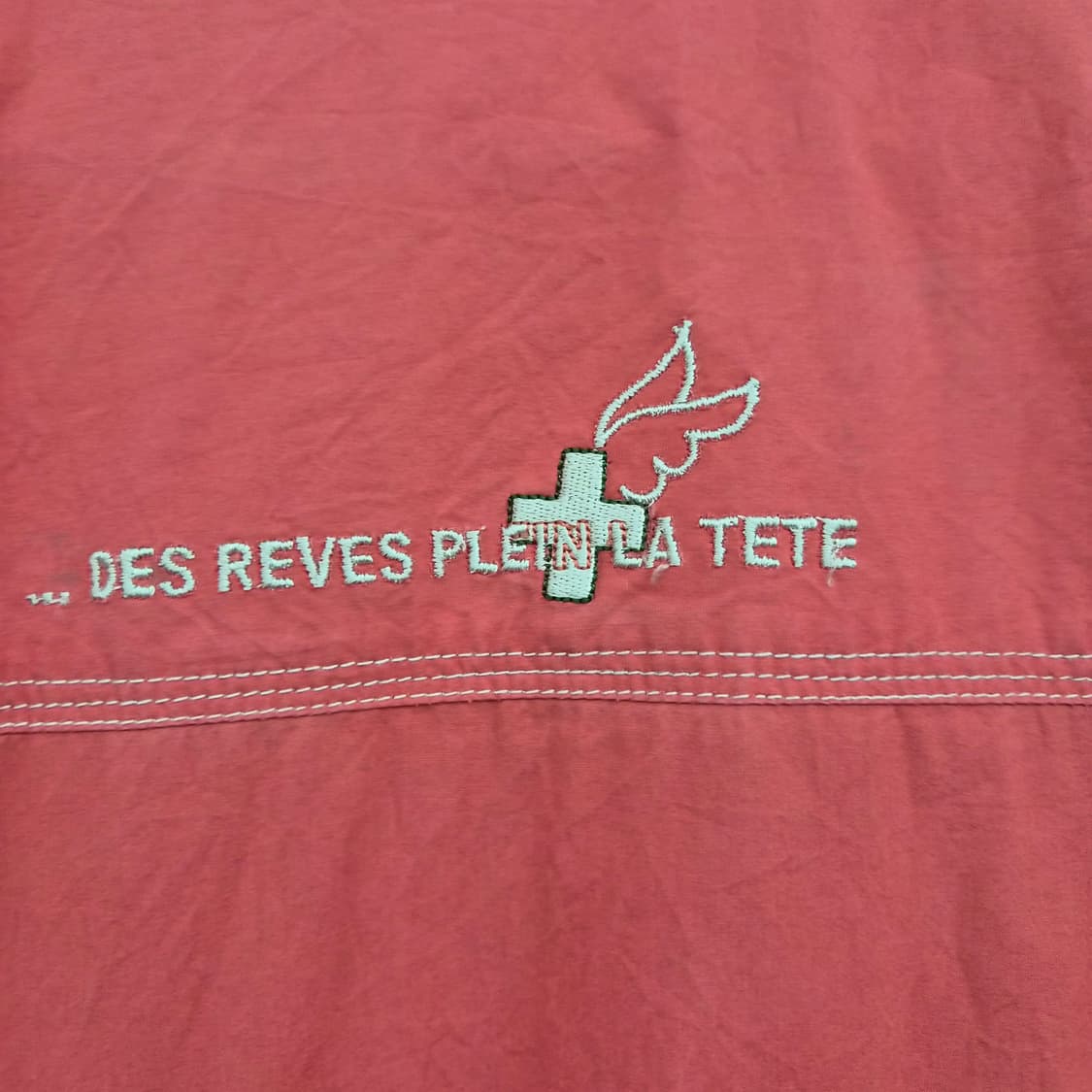 까스텔바작 레드 컬러 풀집업 자켓 남성 L 상품이미지7