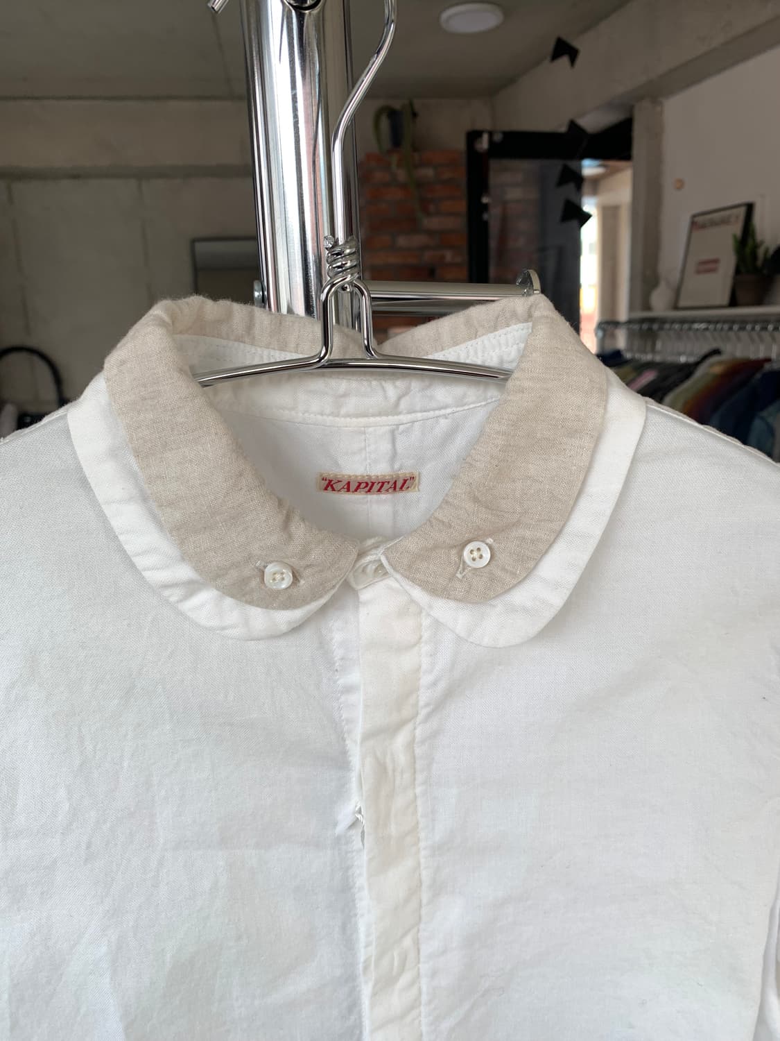 Kapital 캐피탈 더블 카라 셔츠 상품이미지4