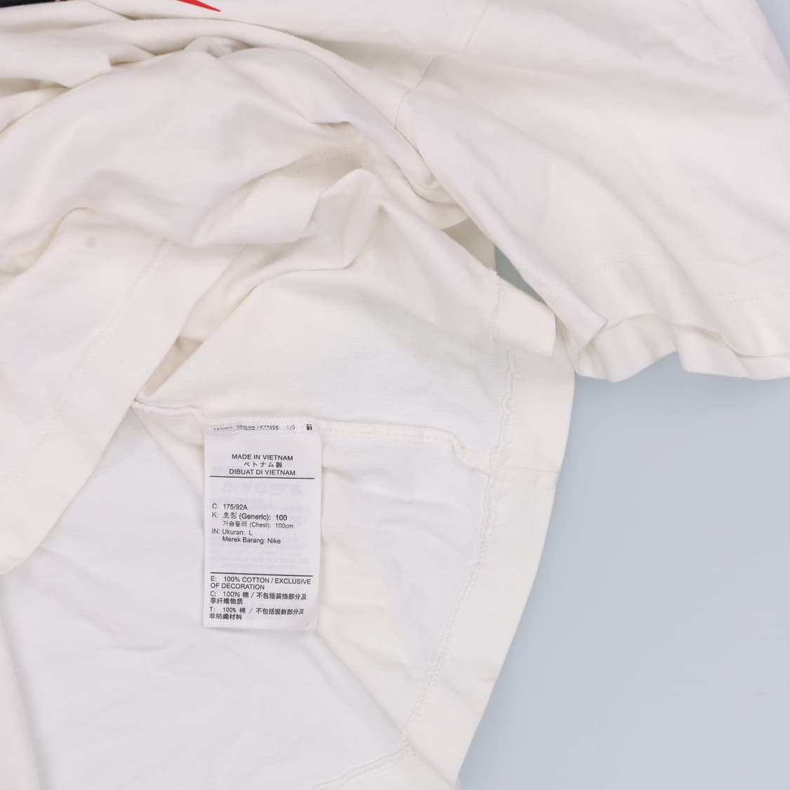 L 나이키 빅로고 반팔티 0402H1 상품이미지5