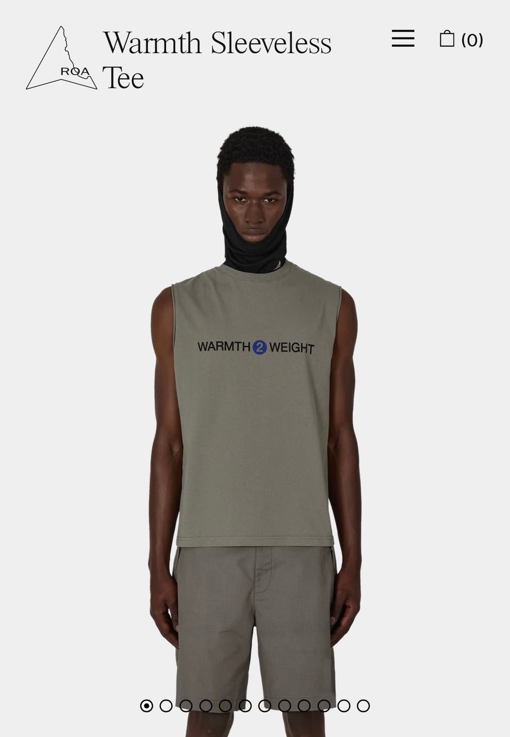 Roa hiking Warmth Sleeveless tee 상품이미지1