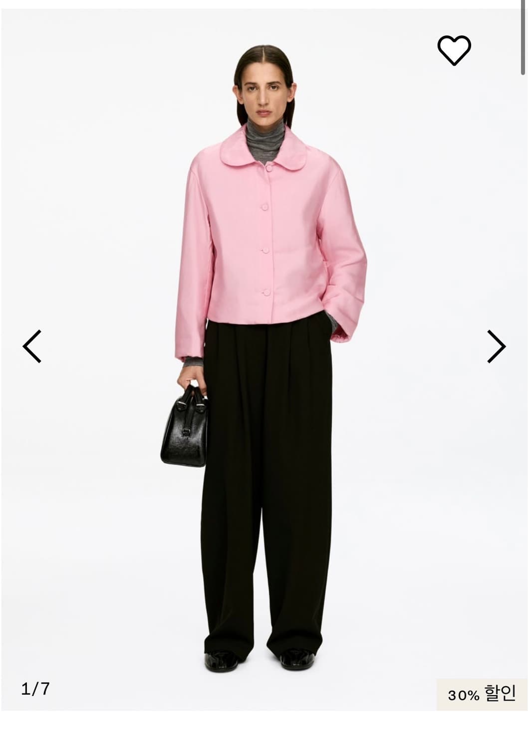 아르켓 패딩 오버셔츠 새상품 상품이미지1