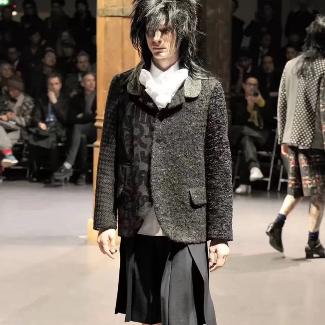 꼼데가르송 옴므 플러스 2012FW 런웨이 패치워크 자켓 상품이미지3