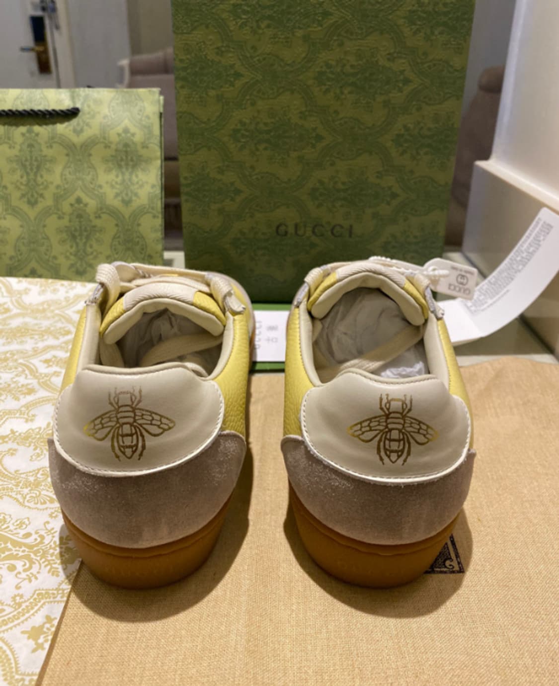 GUCCI G74 Web 시리즈 독일식 훈련용 슈즈, 로우 탑 디자인으로 상품이미지5