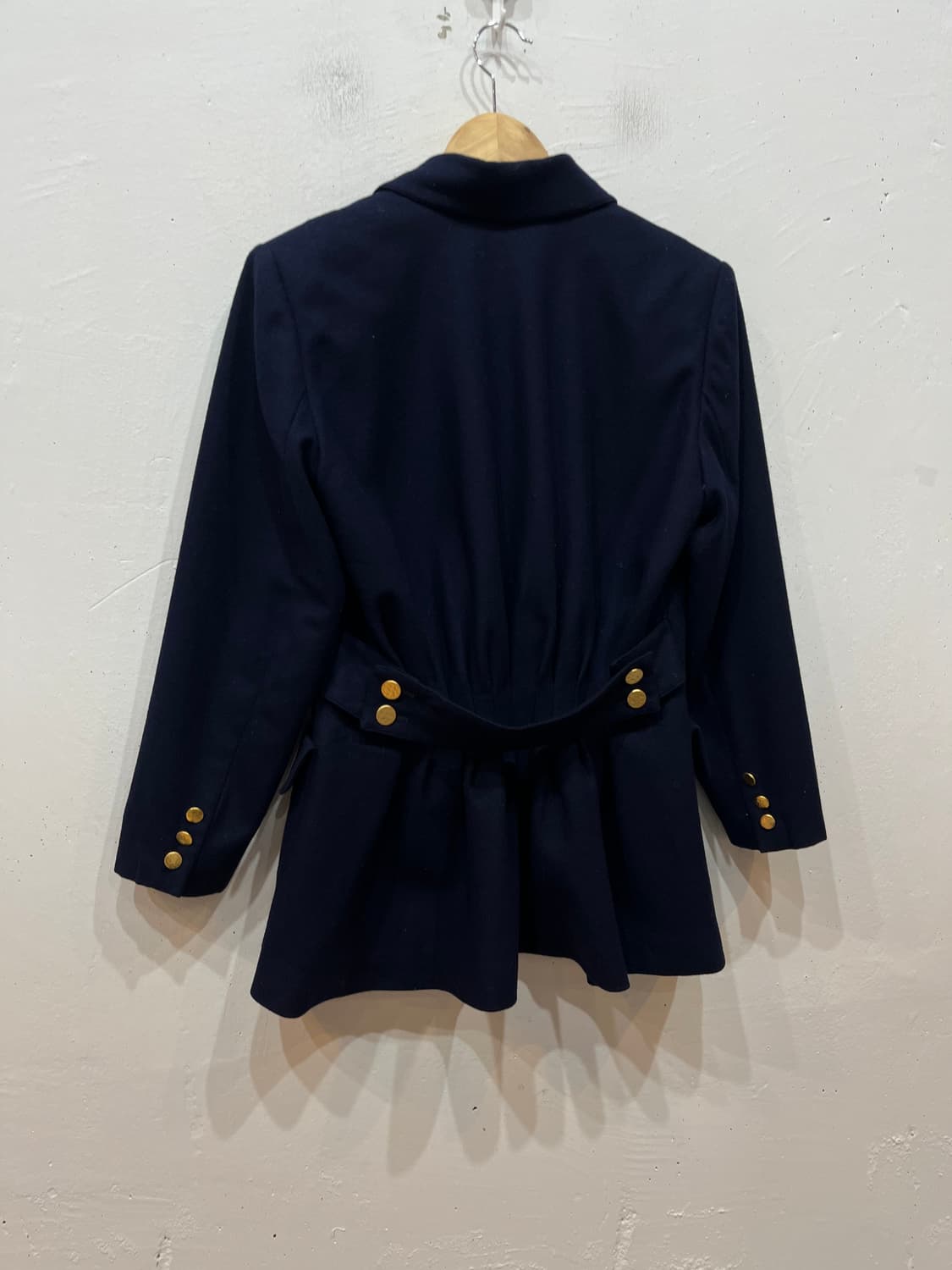 JUNKO SHIMADA 금장 더블 울 자켓 Made in JAPAN 상품이미지2