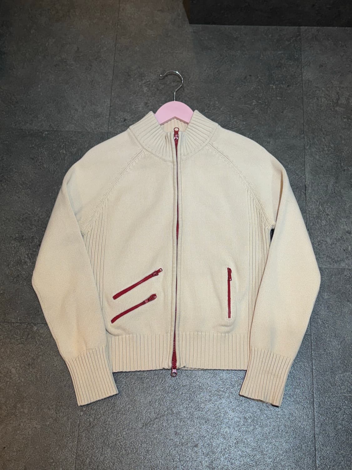 리바이스 여성 올드스쿨 니트집업 L 상품이미지2