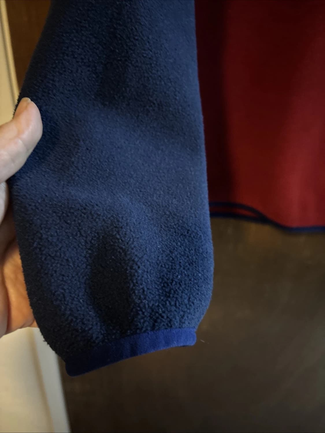 10s 파타고니아 신칠라 스냅-T 네이비/레드/블루 상품이미지6