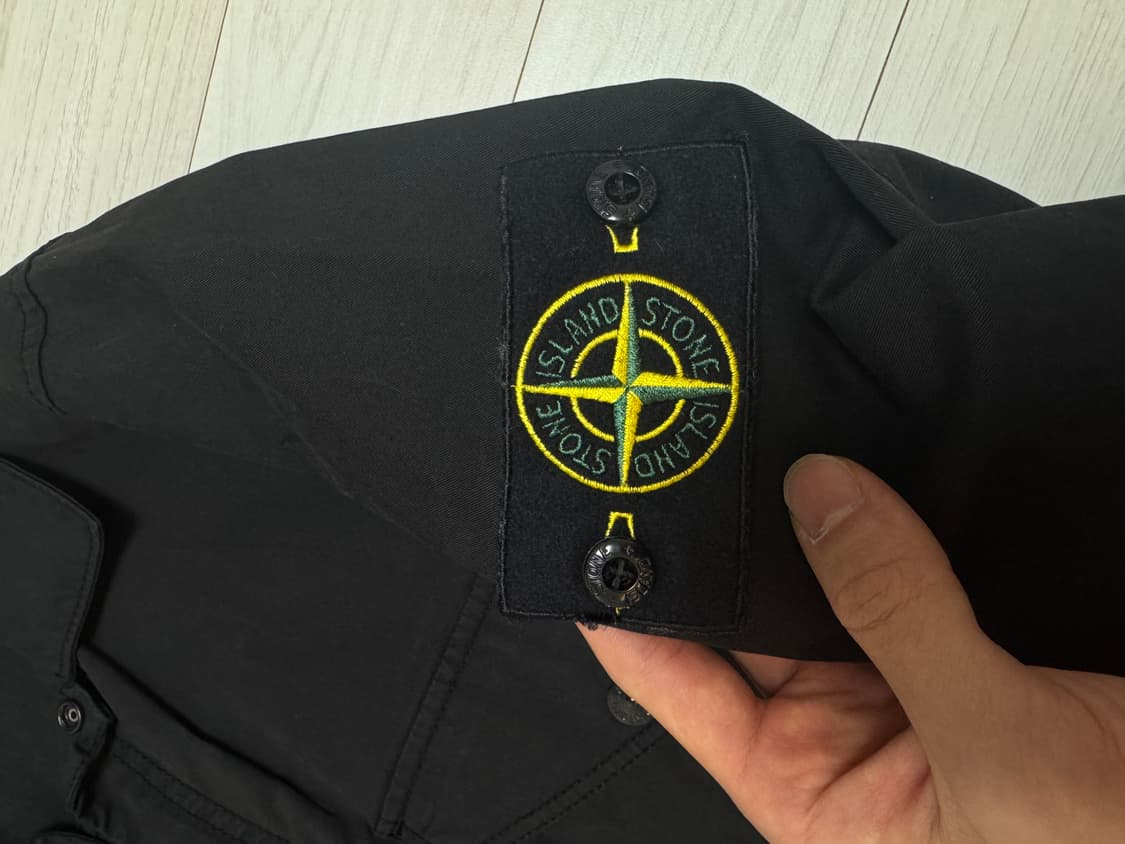 스톤아일랜드 수피마 코튼 셔츠집업 M 상품이미지2