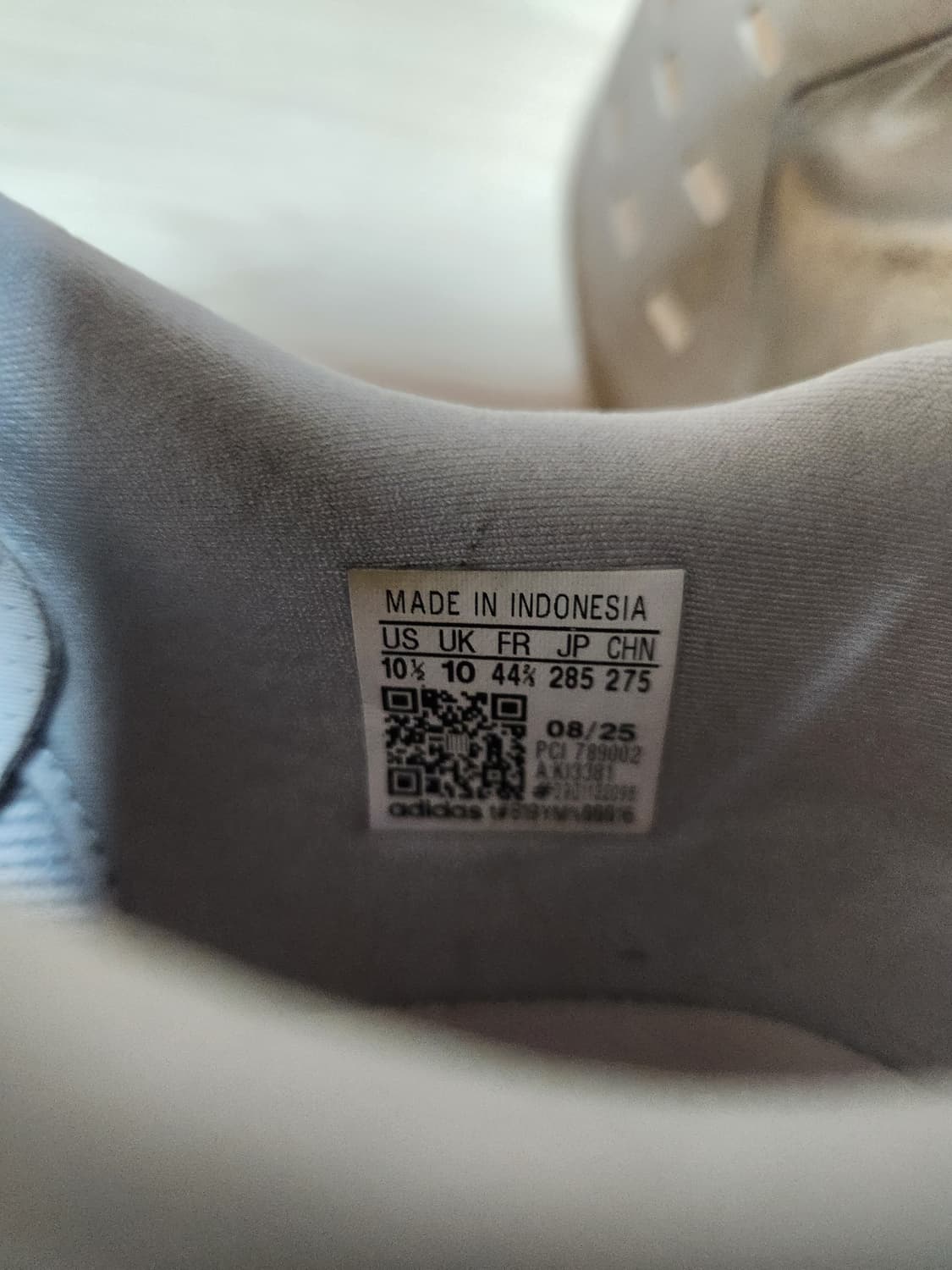 [아디다스] Evo SL 에보슬 실버메탈릭루시드레드 285사이즈 상품이미지7