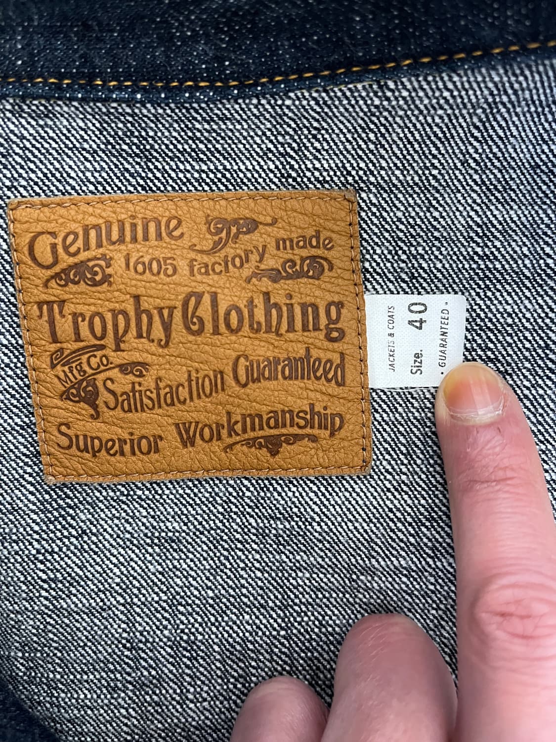 트로피클로딩 2604 더티데님 커버올 40 상품이미지5