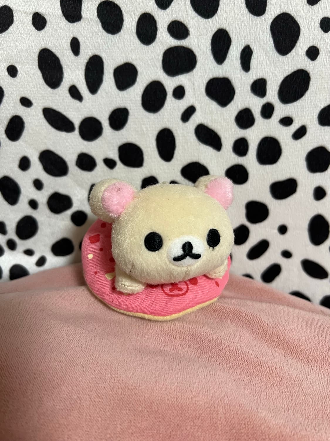 고전 코리락쿠마 도넛 인형 키링 상품이미지1