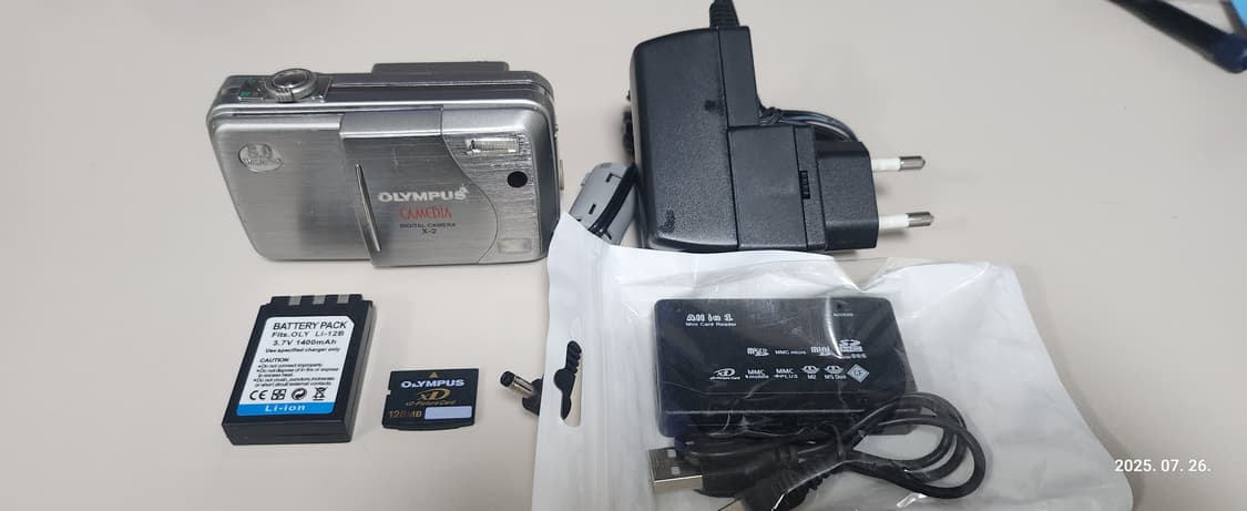 OLYMPUS CAMEDIA X-2 빈티지레트로 디지털카메라 상품이미지8