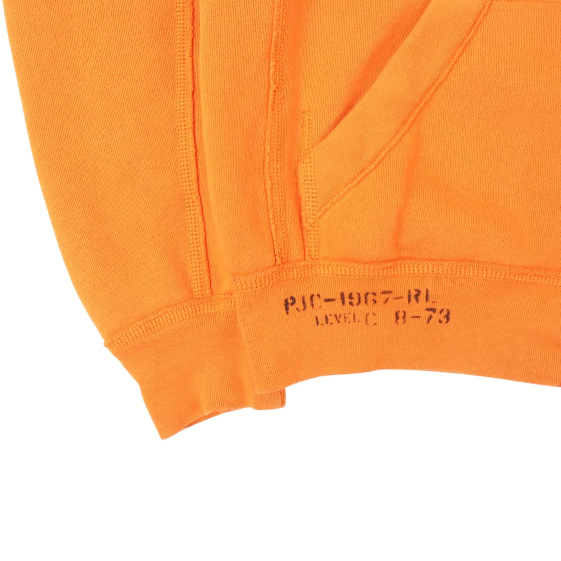 폴로진스 오렌지 rl 쉴드패치 써멀 후드집업 상품이미지4