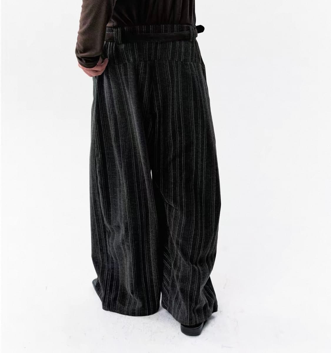 스트라이프 팬츠 상품이미지2