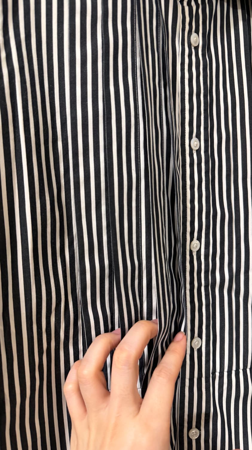 폴로 랄프로렌 스트라이프 드레스 셔츠 여성용 55-66 구입가 19만원대 상품이미지4