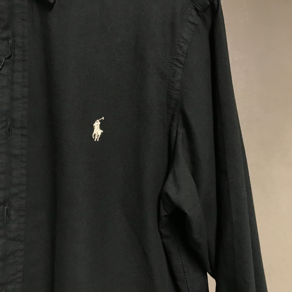 폴로 랄프로렌 블랙 셔츠 S 상품이미지4