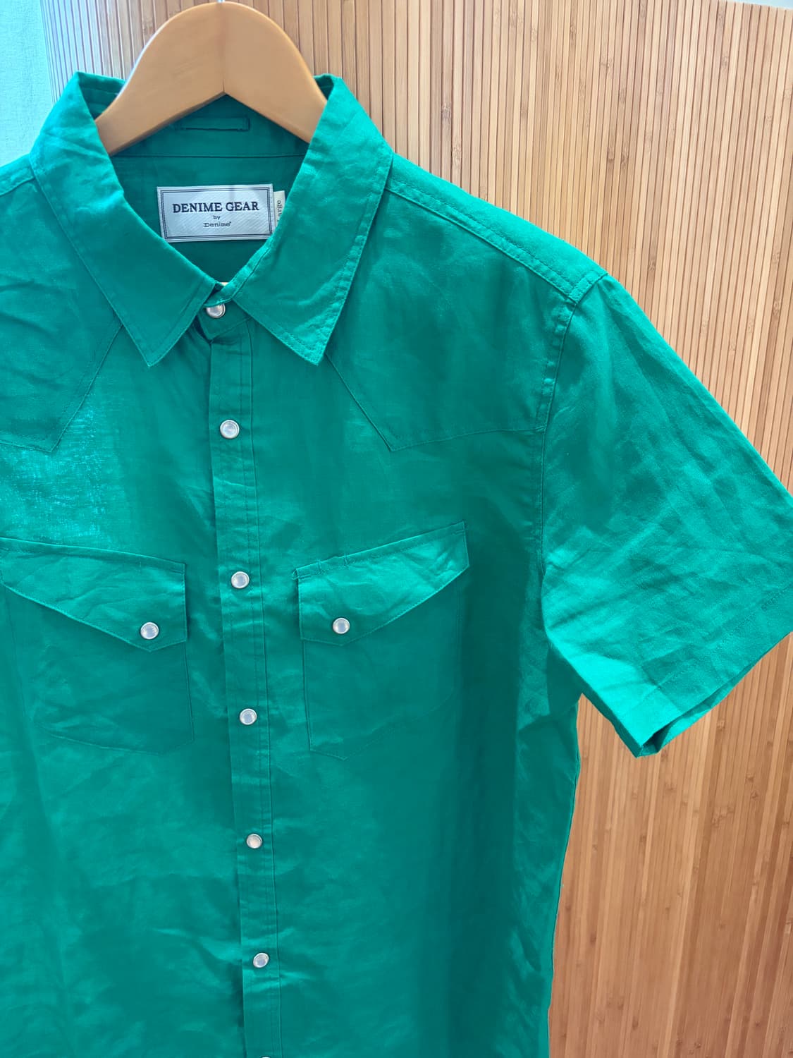 Denime Linen Western Shirt 상품이미지4