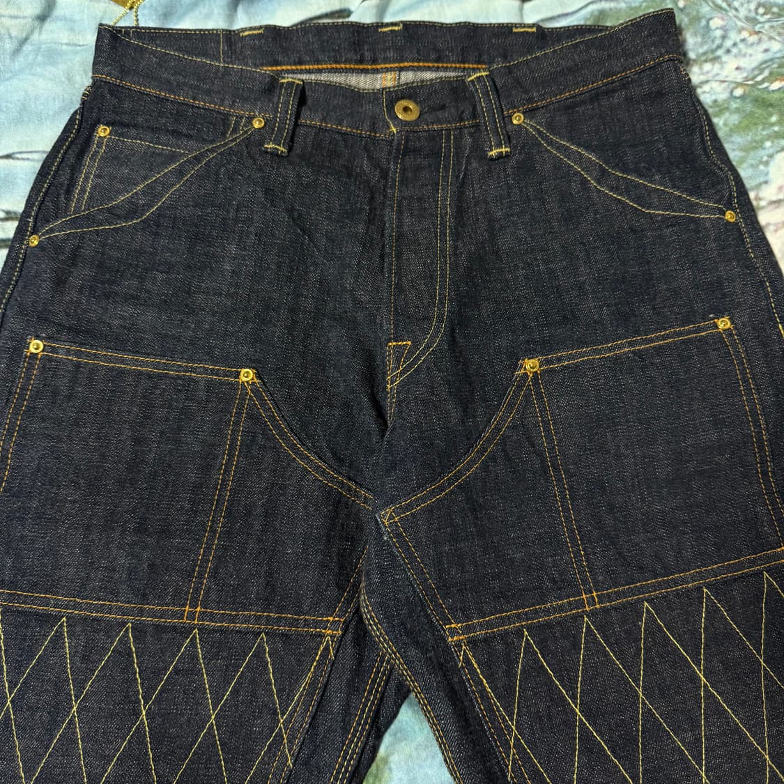 [32]트로피클로딩 1606W 더블니 스탠다드 더트 데님 팬츠 상품이미지8