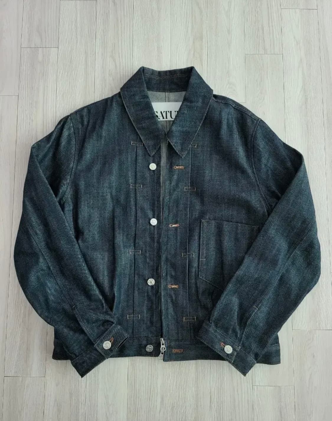 세터 카마로 집 데님 트러커 자켓 인디고 M 상품이미지6