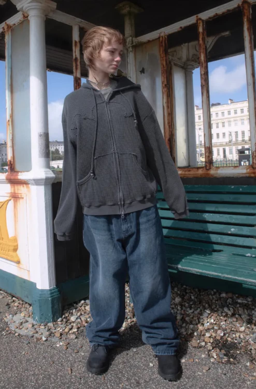 이알티알 와플 후드 상품이미지1