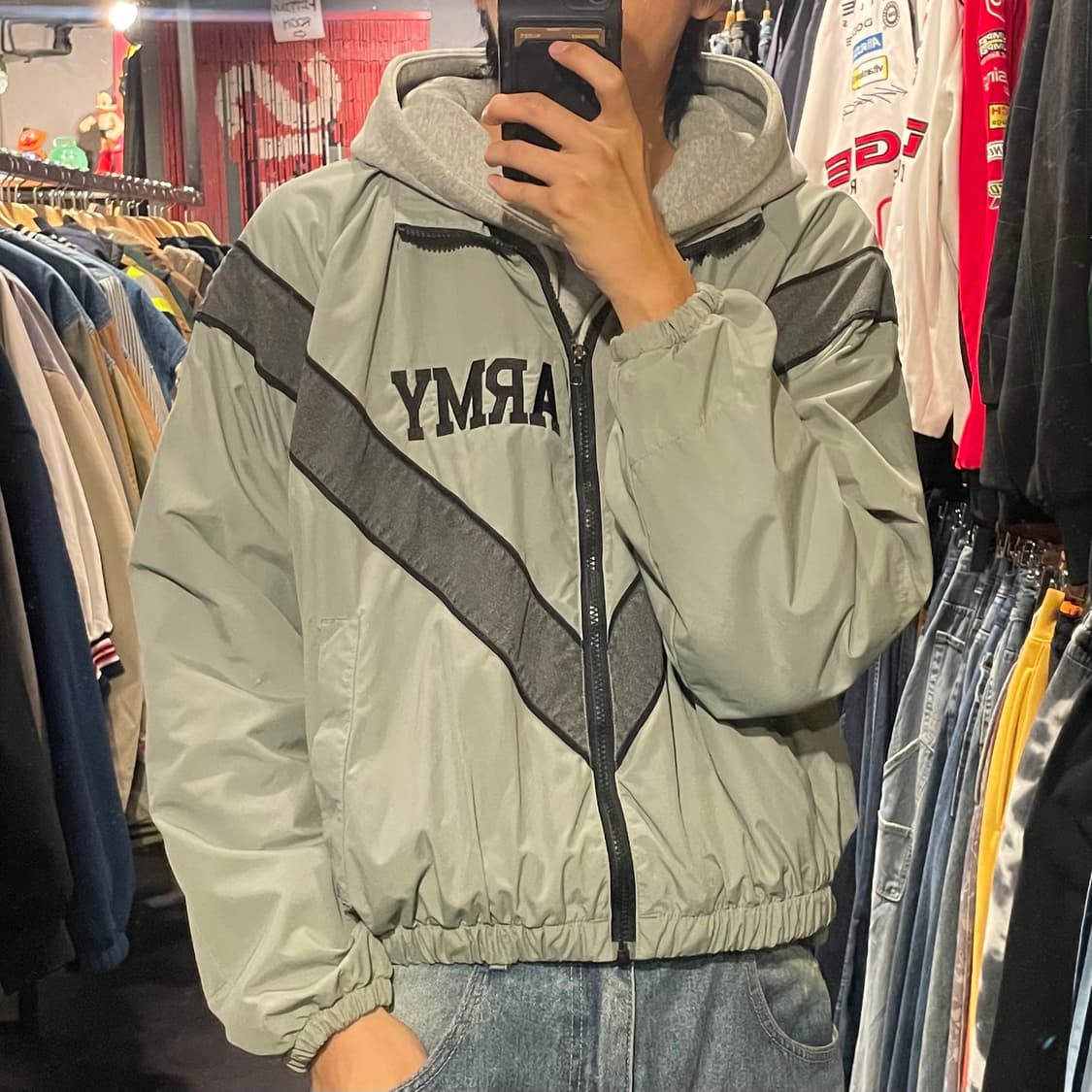 [IM] IPFU ARMY 자켓 그레이 상품이미지5