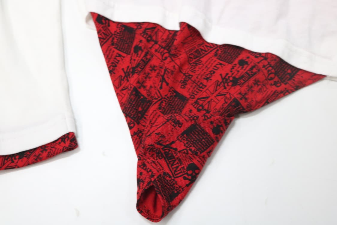 Beaumere 보메르 펑크 록 레이어드 체인 롱슬리브 티셔츠 상품이미지9